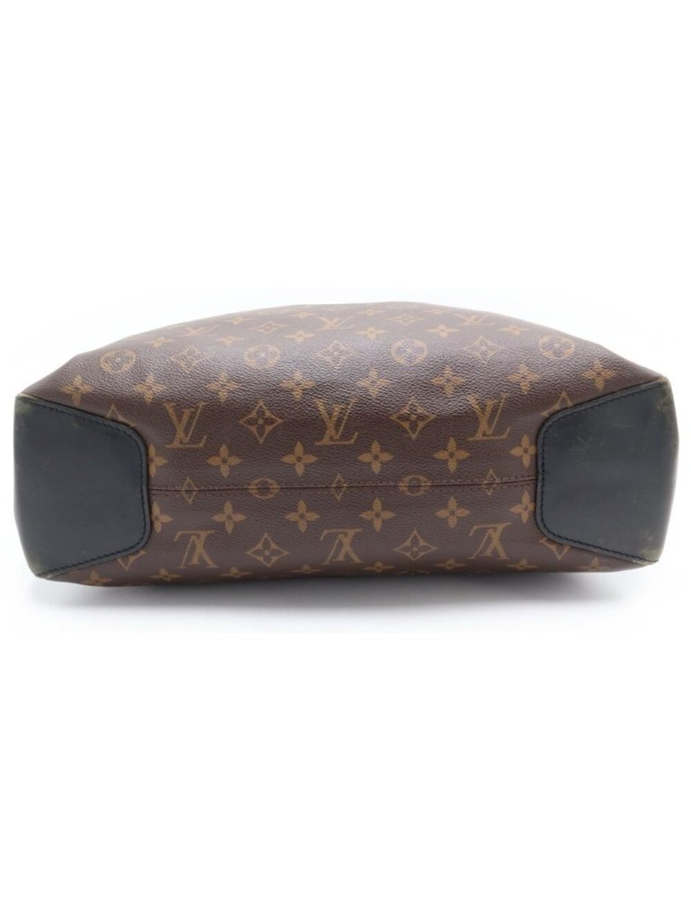 Louis Vuitton Macassar Torres Shoulder Bag Brown Black Leather Silver - Picture 4 of 8